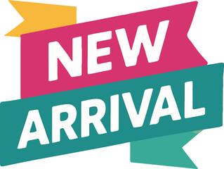 New arrival banner template Illustration