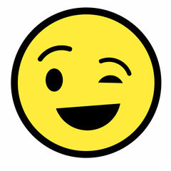 Fototapeta premium smiley face emoticon