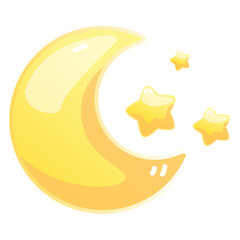 Seasonal Weather Sticker Set: Cartoon Clouds, Sun & Rain