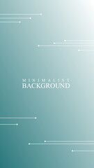 Minimalist Tech Background with Connecting Lines