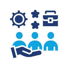 Responsible Business mixed color icon