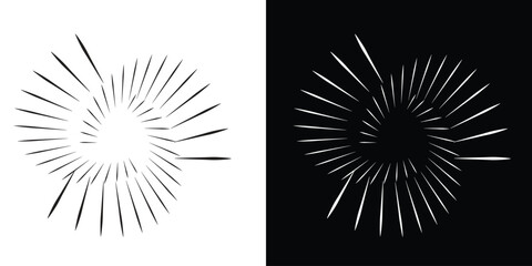 Black and White Spiral Triangle Optical Illusion Vector – Geometric Abstract Pattern, Twisted Radiating Lines, Minimal Hypnotic Design, Symmetry Art for Background, Modern Graphic Decoration

