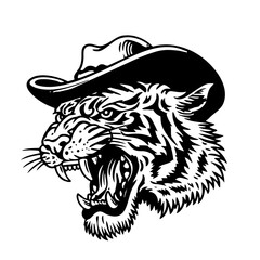 A bold and detailed vector illustration of a tiger head in graphic style. Perfect for T-shirt prints, apparel design, posters, branding, and wildlife-themed artwork.