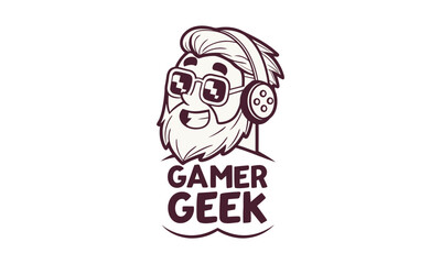 Gamer Geek Logo