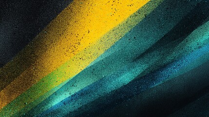 Abstract multicolored diagonal paint streaks with a grainy and textured appearance