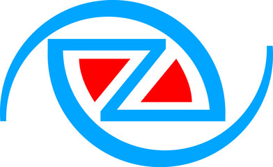 Professional Initial Logo for Hosting Company