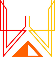 Letter W Logo Icon Sleek Business Mark