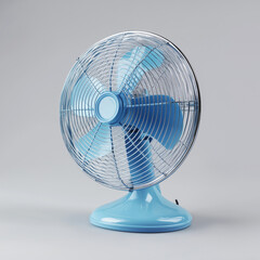 electric fan isolated on white