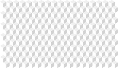 Seamless 3D Blockchain Cube Pattern modern Geometric Texture Background