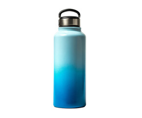 Gradient water bottle for hydration and outdoor activities