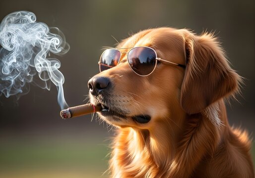 Smoking Dog Images – Browse 42,879 Stock Photos, Vectors, and Video