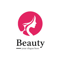 Beauty salon vector illustration template.