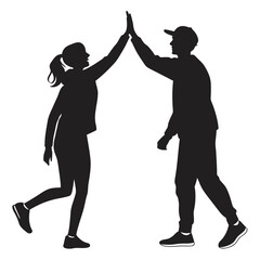 People Doing High Five