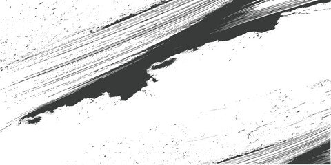 Fototapeta premium Black ink style of splashes, grunge paint Brush strokes element, black ink brush points,Dirty artistic grunge,eps8