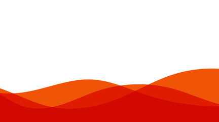 abstract orange wave background	