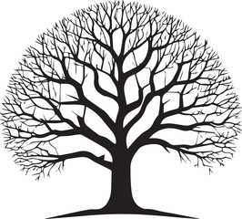 tree silhouette Vector | Minimalist & Trendy tree Silhouette Design | Unique & Stylish tree Artwork for Vector design	