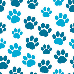seamless pattern with cats and dogs