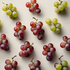 red and green grape