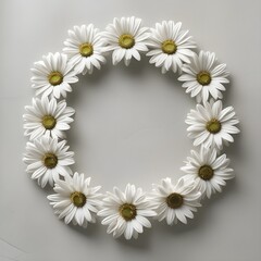 daisy flower frame
