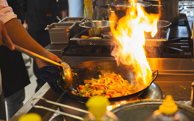 Dynamic and professional Asian cooking