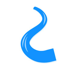 Meandering river beds 