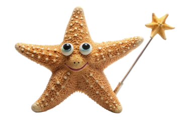 starfish on white background