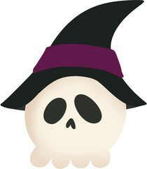 Haunted Skull in Mystery Forest