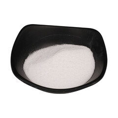 black salt in a bowl