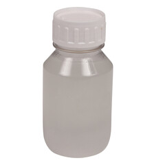plastic bottle isolated on white