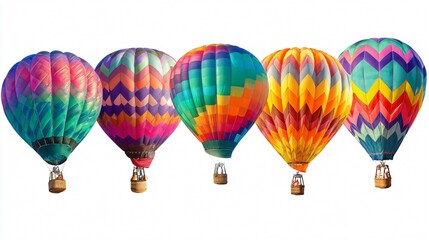 Vibrant Collection of Six Colorful AI Images for Creative Projects