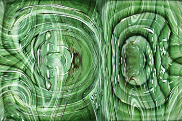 abstract green fractal background