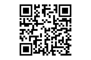 Fototapeta premium QR-Code freigestellt ohne Hintergrundfarbe
