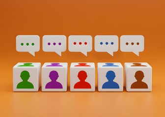 Communication and teamwork. Commenting, expressing one's opinion, survey and feedbacks from workers. Reviews and comments. Mutual relations. Brainstorming, fresh new ideas. Criticism.
