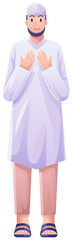 islamic man illustration