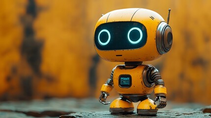 Playful robot designing dynamic digital ads