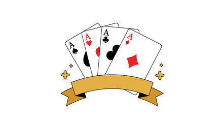 The thrill of the ace four of a kind in a high stakes card game winning strategy
