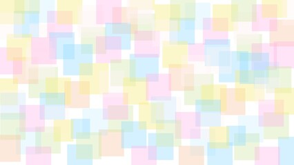 Cute and pop geometric frame colorful colors