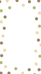 Cute and pop colorful dot background