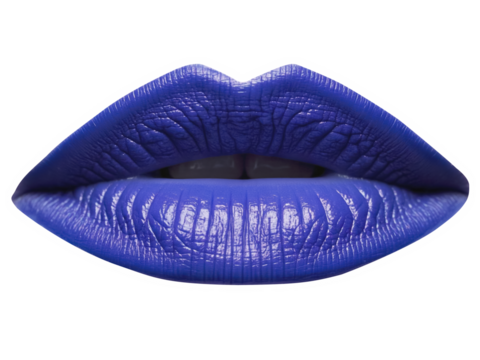 Realistic lips illustration logo design - Powered by Adobe