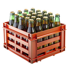TwentyFour Bottles in a Crate