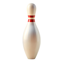 Classic Bowling Pin A CloseUp View