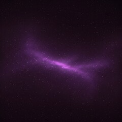 Obraz premium A vibrant violet galaxy glowing amidst a star-filled universe. Abstract cosmic background for science and astronomy.