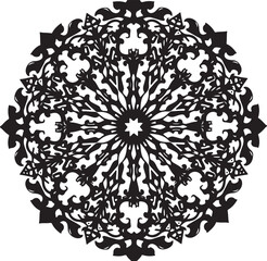 "Elegant Floral Lattice Design"