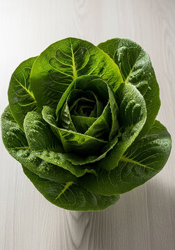 Lechuga romana fresca