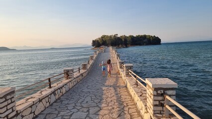 Obraz premium vonista city greece in summer season