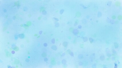 Aqua Pastel Watercolor Splash Texture.