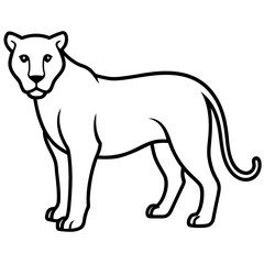 Minimalist Line Art Illustration of Panthera Leo Leo Vector

Minimalist Lion Line Art Vector ,Elegant Panthera Leo Outline,
Modern Lion Logo Illustration