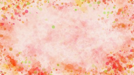 Light Peach Speckle Watercolor Texture.