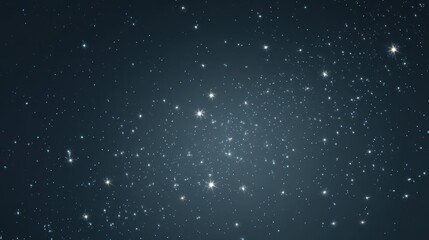 Obraz premium Delicate Stars Scattered on a Soft Night Sky Background
