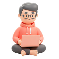 businessman with laptop